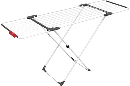 Attēls no Metal dryer 131X58X93,5 Cm White/Grey