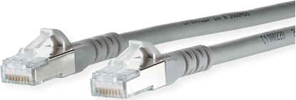 Изображение Metz Connect Patchkabel Cat.6A AWG 26, LSOH, grau, 7 m
