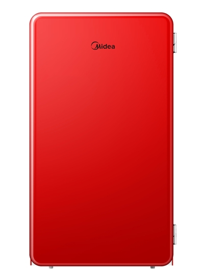 Picture of Midea Refrigerator | MDRD142SLE32 | Energy efficiency class E | Free standing | Larder | Height 83.5 cm | Fridge net capacity 93 L | 41 dB | Red