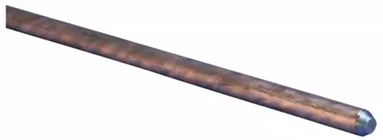 Изображение Miedziowany prt uziemiajcy, spiczasty, 12.7 mm x 3.0 m, 254 m 611300