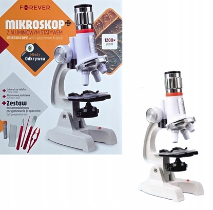 Изображение Mikroskop GENESIS Forever Mikroskop z aluminiowym korpusem Plus C2171P biay
