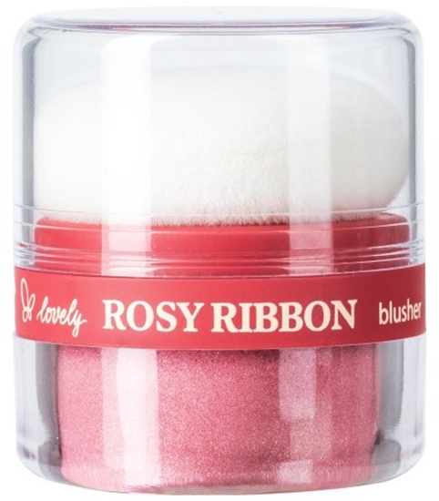 Изображение Milani Lovely Rosy Ribbon Blusher sypki ró do twarzy 2g