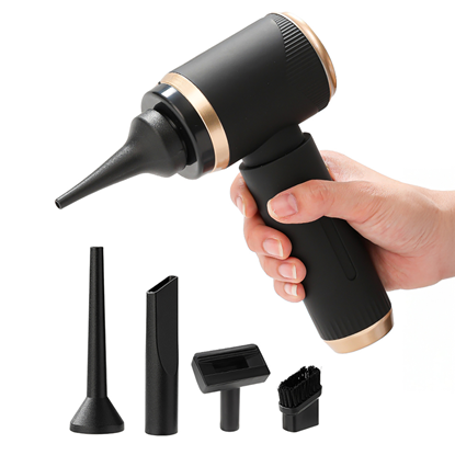 Picture of Mini Foldable Handheld Car Vacuum Cleaner with Blo