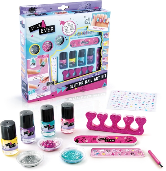 Picture of Minions STYLE 4 EVER Glitter Nail Art Kit