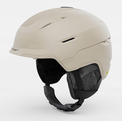 Attēls no MIVIDA Kask zimowy damski GIRO TENAYA SPHERICAL matte stone pearl roz. M (55.5-59 cm)