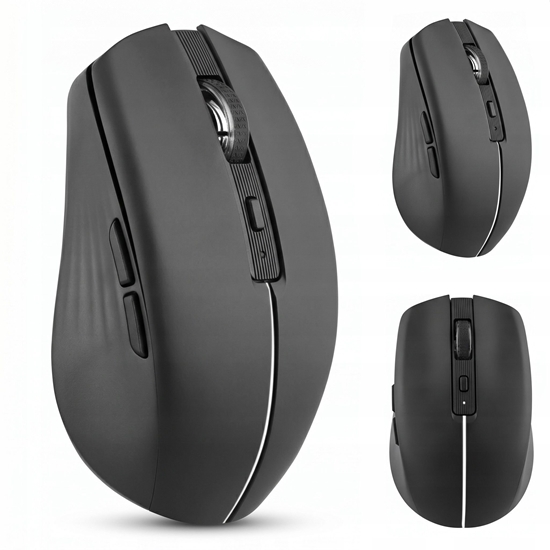 Изображение Mysz TnB Myszka Mysz Bezprzewodowa Bluetooth 2.4ghz Usb-c 800-1600 Dpi 500mah T"nb / Mwgradientbk