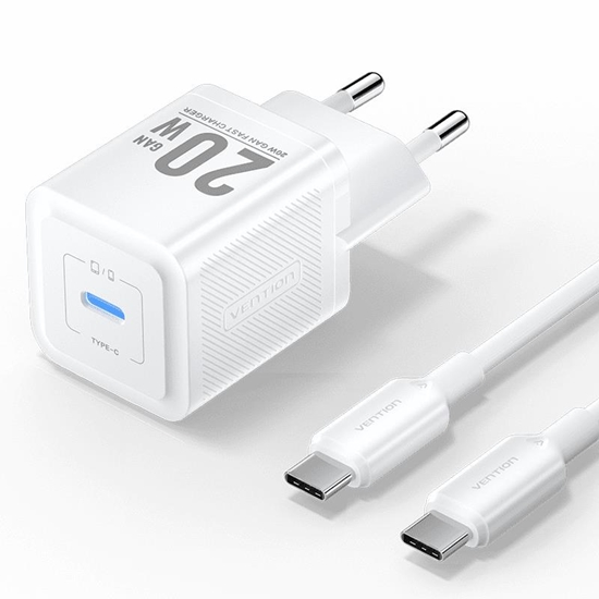Picture of MOBILE CHARGER WALL USB-C/20W TZ-FEPW0-EU-01 VENTION