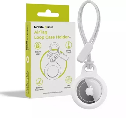Attēls no Mobile Origin Mobile Origin Airtag Loop Case Holder A1, white