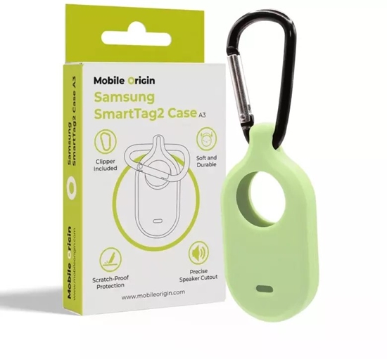 Picture of Mobile Origin Mobile Origin Samsung SmartTag2 Case, fosfor green