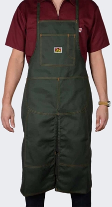 Picture of Modern BHP Fartuch Ben Davis Teamsters Apron Olive