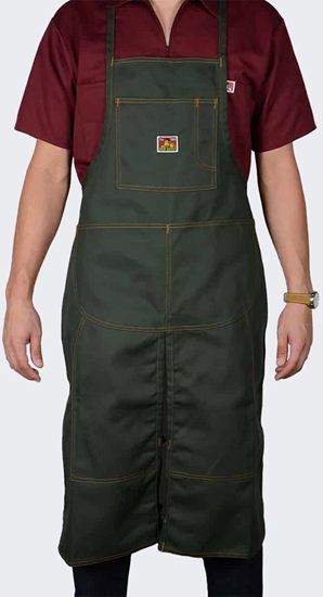 Picture of Modern BHP Fartuch Ben Davis Teamsters Apron Olive