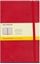 Picture of Moleskine srl Notes L Classic w kratk czerwony