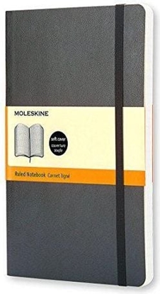 Изображение Moleskine srl Notes L w linie czarny (246921)