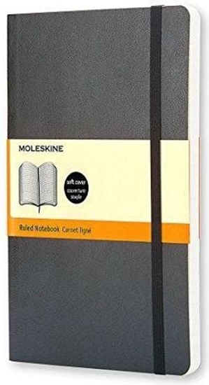 Изображение Moleskine srl Notes L w linie czarny (246921)