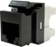 Picture of Molex KEYSTONE JACK ZWART UTP C6
