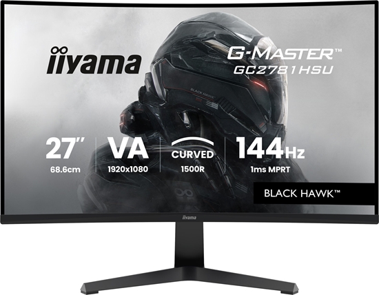 Picture of Monitor iiyama G-Master GC2781HSU-B1 Black Hawk
