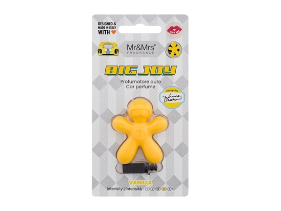 Изображение Mr&Mrs Fragrance Big Joy Car Air Freshener 1pc / Vanilla