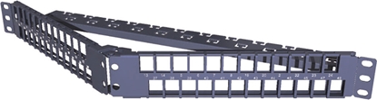 Attēls no Multimedia Connect PATCHPANEL 48 PORTS 1U ANGLED