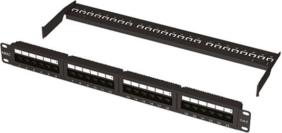 Изображение Multimedia Connect PATCHPANEL C6 UTP LOADED 24P