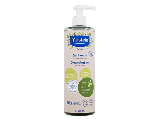Picture of Mustela, Organic, Olive Oil, Cleansing, Shower Gel
