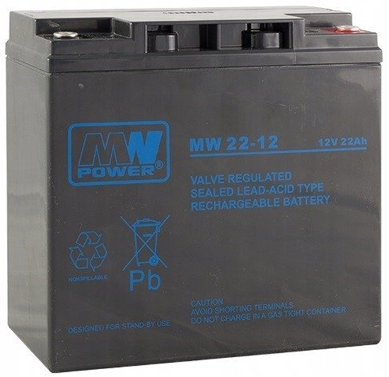 Picture of MW Power Akumulator AGM MW 22-12 12V22Ah Gwarancja wewntrzna