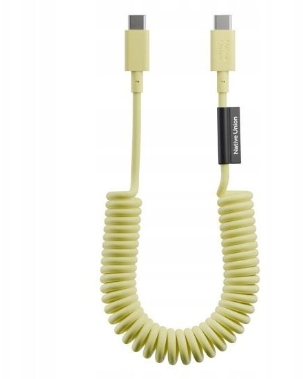 Изображение Native Union Native Union Pop Cable - kabel USB-C - USB-C, 2,4 m 60W (lemon)
