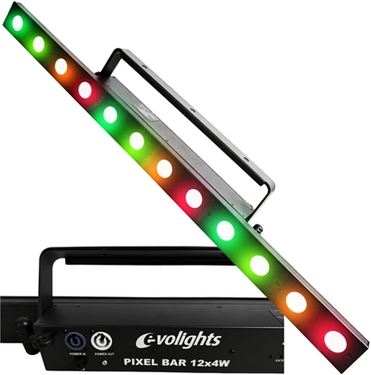 Attēls no Nawietlacz Evolights EVOLIGHTS PIXEL BAR 12x4W RGBA listwa owietleniow
