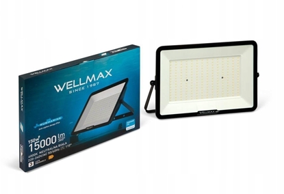 Изображение Nawietlacz Wellmax Nawietlacz LED 150W 100lm/W 15000lm IP66 IK07 Neutralna 4000K SAMSUNG / GP1FSN150