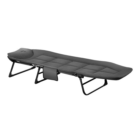 Изображение NC2720 saliekamā kempinga GULTA PELĒKA 200 CM NILS CAMP