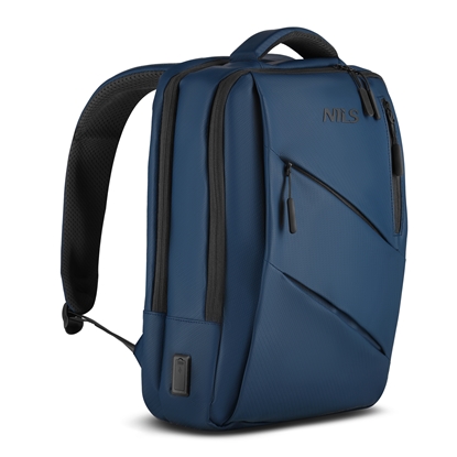Изображение NC4502 BLUE Klēpjdatora mugursoma AR USB NILS