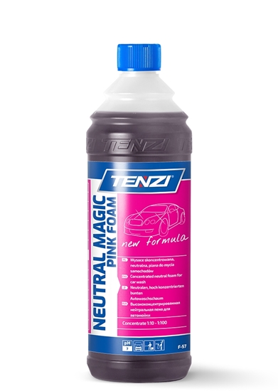 Изображение Neitrālas putas auto mazgāšanai TENZI Neutral Magic Foam Pink 1L (12gb/iep, 600gb/pll)