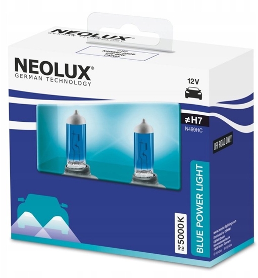 Изображение Neolux Neolux H7 Blue Power Light 2-pack | arówka halogenowa | 12V, 80W