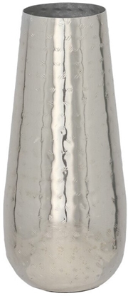 Изображение Nickel Plated Decorative Vase, 9 x 9 x 20 cm, DECORLIFE