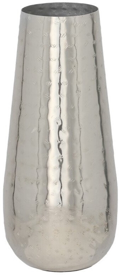 Изображение Nickel Plated Decorative Vase, 9 x 9 x 20 cm, DECORLIFE
