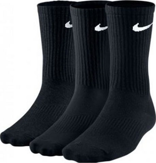 Picture of Nike Skarpety Lightweight Crew 3-pak czarne r. 34-38 (SX4704-001)