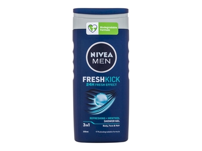 Изображение Nivea Cool Kick Shower Gel - Men - 250ml