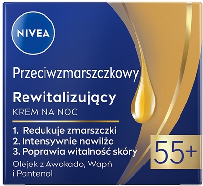 Изображение Nivea NIVEA V KREM p/zmarszcz 55+ noc