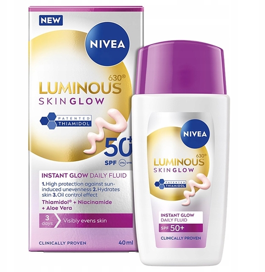Изображение Nivea NIVEA_Luminous 630 Skin Glow SPF50+ krem do twarzy z filtrem 40ml