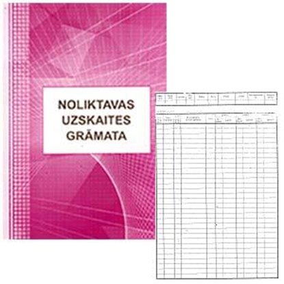 Изображение Noliktavas uzskaites grāmata, A4Z, 48 lapas