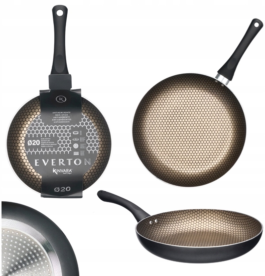 Picture of Non-stick induction frying pan, honeycomb panel, 20 cm, 6.5×36×20 cm, 82283, Kinvara