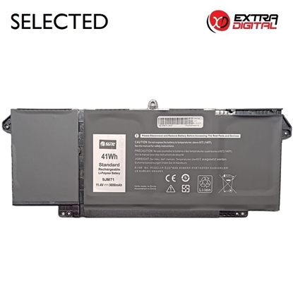 Attēls no Notebook Battery DELL 9JM71, 3600mAh, Extra Digital Selected