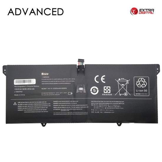 Picture of Notebook Battery LENOVO L16M4P60, 9300mAh, Extra Digital Advanced
