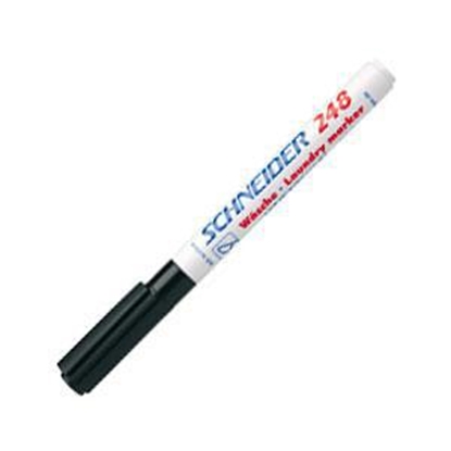 Изображение Noturīgais marķieris audumam SCHNEIDER 248 melns