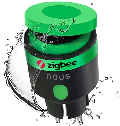 Изображение Nous NOUS A6Z Outdoor Stecker ZigBee  1er 3840W/16A/Messung/ZigBee 3.0