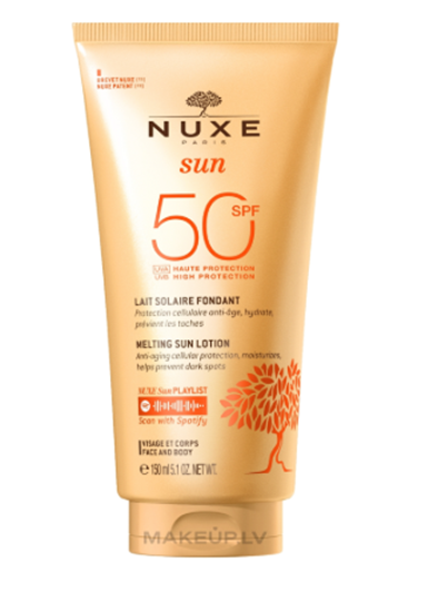 Picture of NUXE Sun SPF 50 High Protection Melting Lotion 150