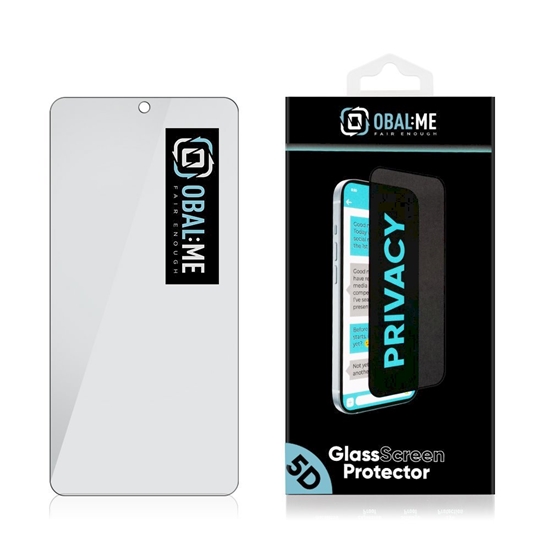 Изображение OBAL:ME Privacy 5D Glass Screen Protector for Samsung Galaxy S26 / black
