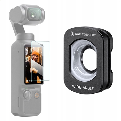 Attēls no Obiektyw Kf Obiektyw Szerokoktny 112° Szerokoktny Soczewka Szko Do Dji Osmo Pocket 3 / 4 / Kf01.2612