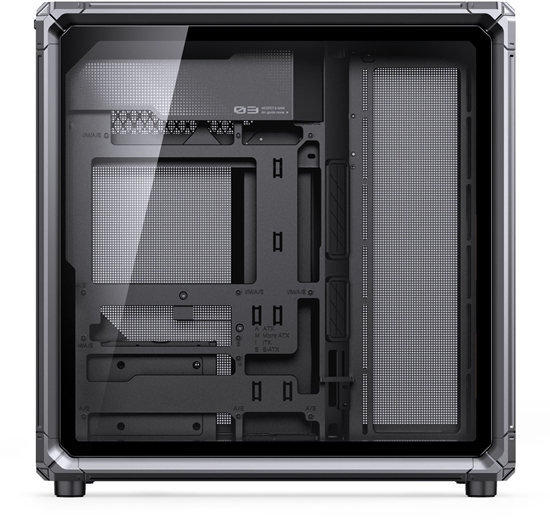 Picture of Obudowa Jonsbo X400 obudowa komputerowa, Midi-Tower, ATX, Tempered Glass - szary
