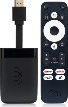 Изображение Odtwarzacz multimedialny AB-com Android SMART TV Homatics Dongle R 4K Android 11