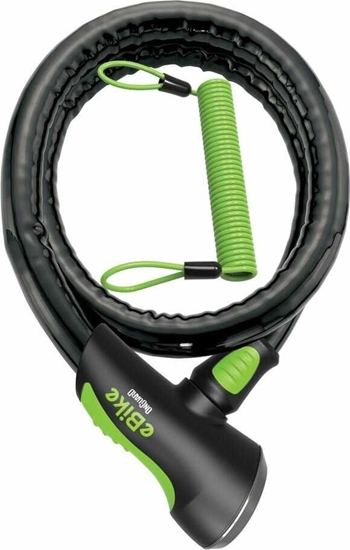 Picture of OnGuard Zapicie rowerowe Onguard do e-bike Rottweiler 8025E LINKA - 25mm*180cm - 5 x Klucze z kodem